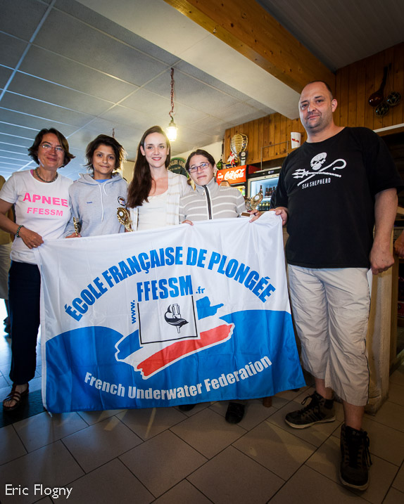Compétition apnée, Mouscron 9 juin 2013