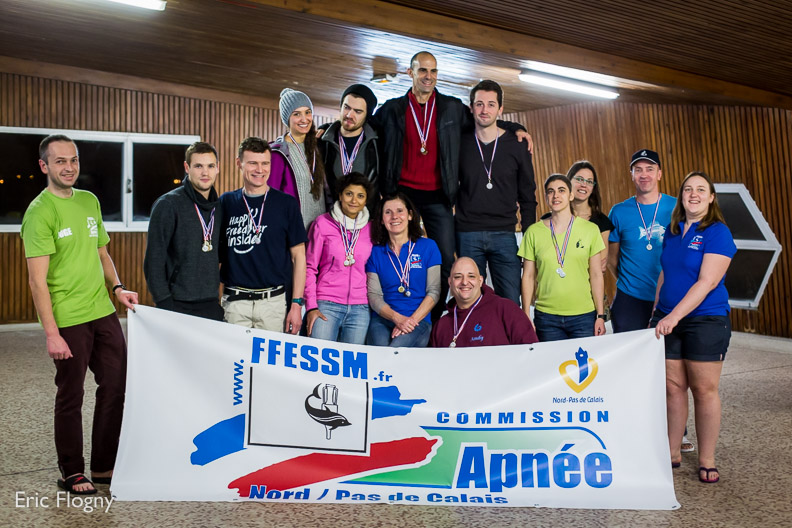 Compétition FFESSM de Harnes du 8 février 2015